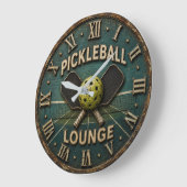 Pickleball Lounge Rustic Paddle & Ball Grote Klok (Hoek)