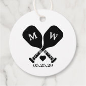 Pickleball Love Bedankjes Labels (Voorkant)