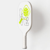 Pickleball Love - Neon Paddle en Ball Design (Links)