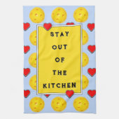 Pickleball Love Theedoek (Verticaal)