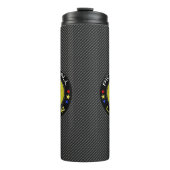 Pickleball Lover 1 Afbeelding Opties Thermische Tu Thermosbeker (Voorkant)
