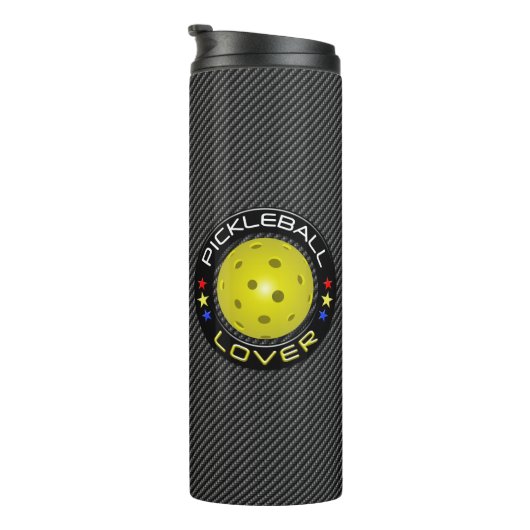 Pickleball Lover 1 Afbeelding Opties Thermische Tu Thermosbeker (Geroteerd rechts)