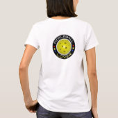 Pickleball Lover 1 Jersey Tank Jurk (Achterkant)