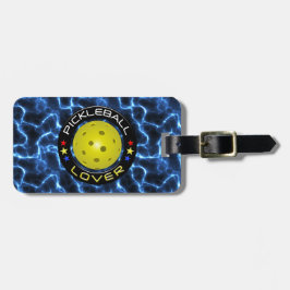 Pickleball Lover 1 Opties Bagagelabel