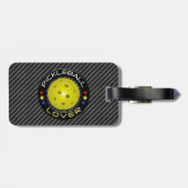 Pickleball Lover 1 Opties Bagagelabel (Achterkant horizontaal)
