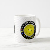 Pickleball Lover 1 Opties Mok (Voorkant rechts)