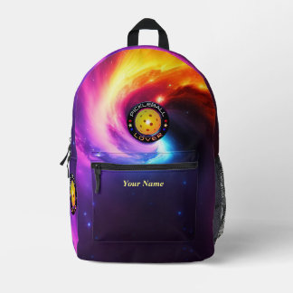 Pickleball Lover 1 Opties Print Cut Sew Bag Bedrukte Rugzak