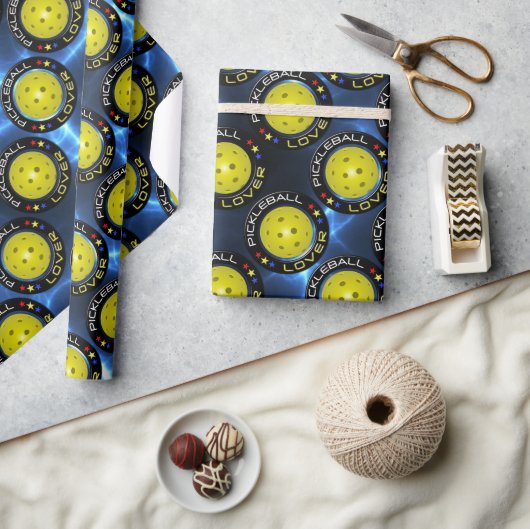 Pickleball Lover 1-opties Verpakkingspapier Cadeaupapier (Crafts)