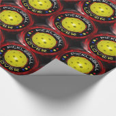 Pickleball Lover 1C-pakpapier Cadeaupapier (Hoek)
