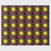 Pickleball Lover 1C-pakpapier Cadeaupapier (Vlak)