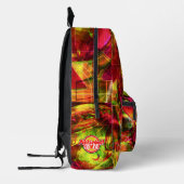 Pickleball Lover 2A Opties Print Cut Sew Bag Bedrukte Rugzak (Links)