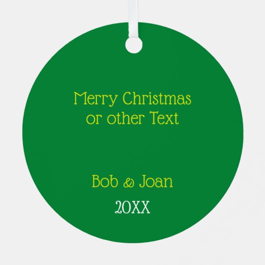 Pickleball Lover Persoonlijk Metalen Ornament (Achterkant)