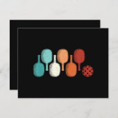 Pickleball Lover Retro Paddle Sport (Voorkant / Achterkant)