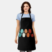 Pickleball Lover Retro Paddle Sport  Schort (Gedragen)