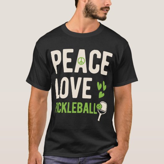 Pickleball Lover T-shirt (Voorkant)