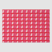 Pickleball Lover Valentijn XOXO Pickleballs Tissuepapier (Voorkant)