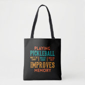 Pickleball Lovers Apparel Tote Bag (Voorkant)