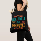 Pickleball Lovers Apparel Tote Bag (Dichtbij)