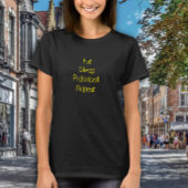 Pickleball Lover's Dream: Cadeaus voor haar geel T-shirt