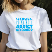 Pickleball Lover's Dream grappige blauwe slogan T- T-shirt