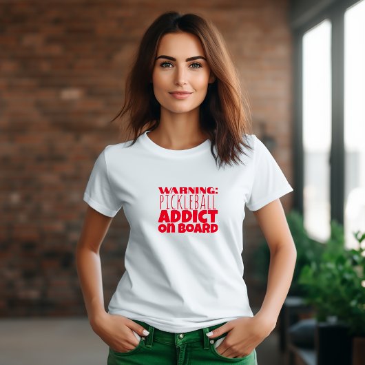 Pickleball Lover's Dream grappige rode slogan T-Sh T-shirt