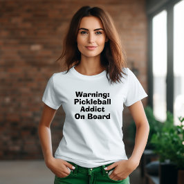 Pickleball Lover's Dream grappige slogan T-shirt