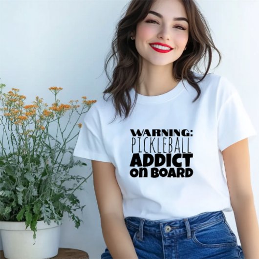 Pickleball Lovers Dream grappige zwarte slogan T-S T-shirt