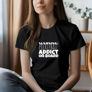 Pickleball Lovers Grappige oranje slogan T-Shirt