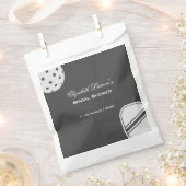 Pickleball Lovers Vrijgezellenfeest Zwart & Wit Bedankzakje (Geknipt)