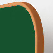 Pickleball Lucky Day Shamrock Funny Green Pickleball Paddle (Links Detail)