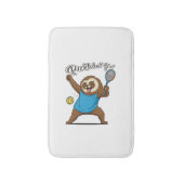 Pickleball Luiaard T- Pickleball Y'all Badmat (Voorkant Verticaal)