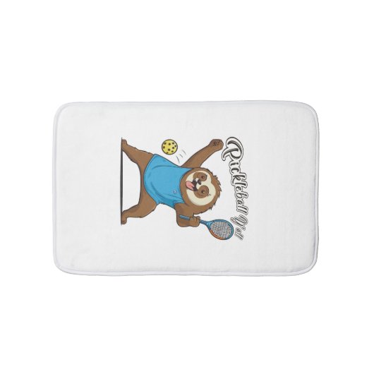 Pickleball Luiaard T- Pickleball Y'all Badmat (Voorkant)