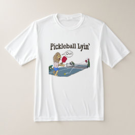 Pickleball Lyin’ Lion T-shirt