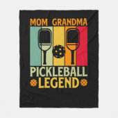Pickleball Ma 4 Fleece Deken (Voorkant)