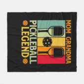 Pickleball Ma 4 Fleece Deken (Voorkant (Horizontaal))