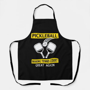Pickleball maakt Tennis Court weer geweldig Schort