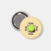 Pickleball magneet (Voorkant / Achterkant)