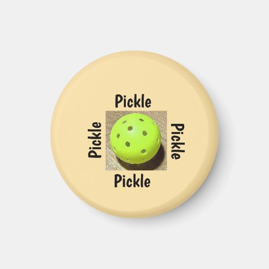 Pickleball magneet (Voorkant)