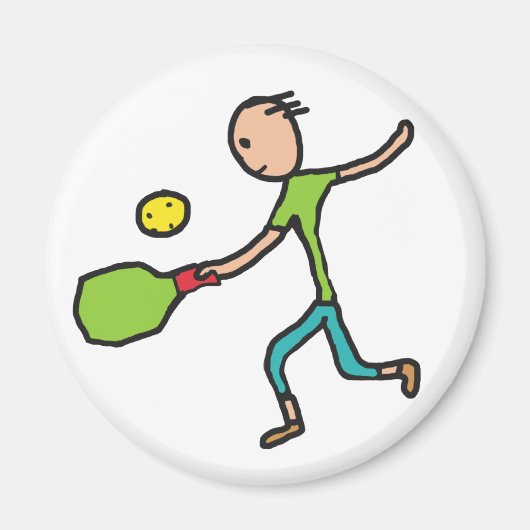 Pickleball Magneet (Voorkant)