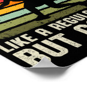  pickleball mam leven augurk bal voor vrouwen poster (Hoek)