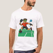 Pickleball man t-shirt (Voorkant)