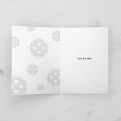 Pickleball mania Birthday-kaart voor spelers en ve Kaart (Binnen)