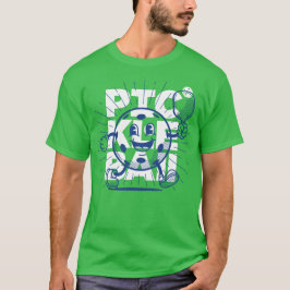 PICKLEBALL MASCOT beroemd gemaakt door PickleballP T-shirt