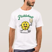 PICKLEBALL MASCOT beroemd gemaakt door PickleballP T-shirt (Voorkant)