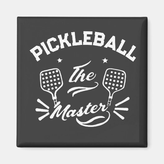 Pickleball Master Magneet (Voorkant)
