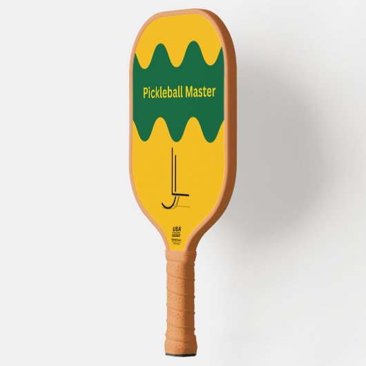 Pickleball Master Retro Wave Paddle (Links)