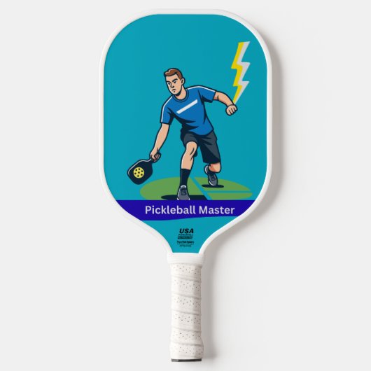 Pickleball Master Speler Paddle (Voorkant)