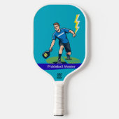 Pickleball Master Speler Paddle (Achterkant)