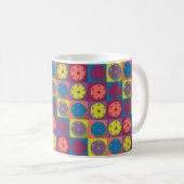 Pickleball: meer pickleballen op pleinen koffiemok (Voorkant rechts)