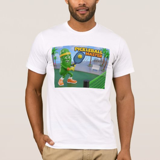 Pickleball Meester T-shirt (Voorkant)